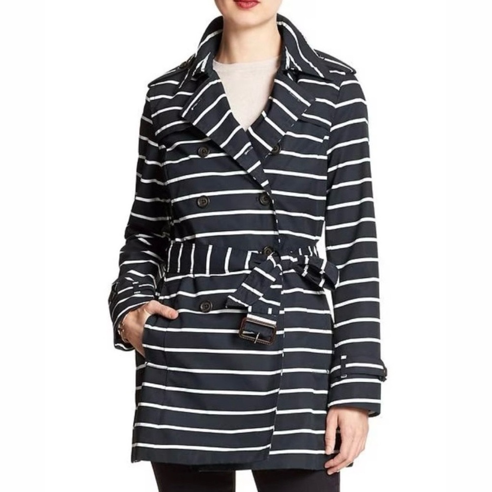 Banana Republic Women’s Double Breasted Trench Coat Jacket size M